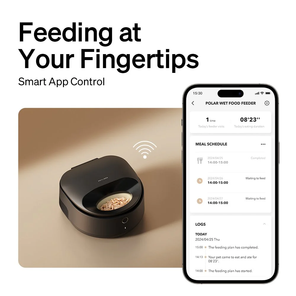 Polar Smart Wet Food Feeder for pet - Image 4