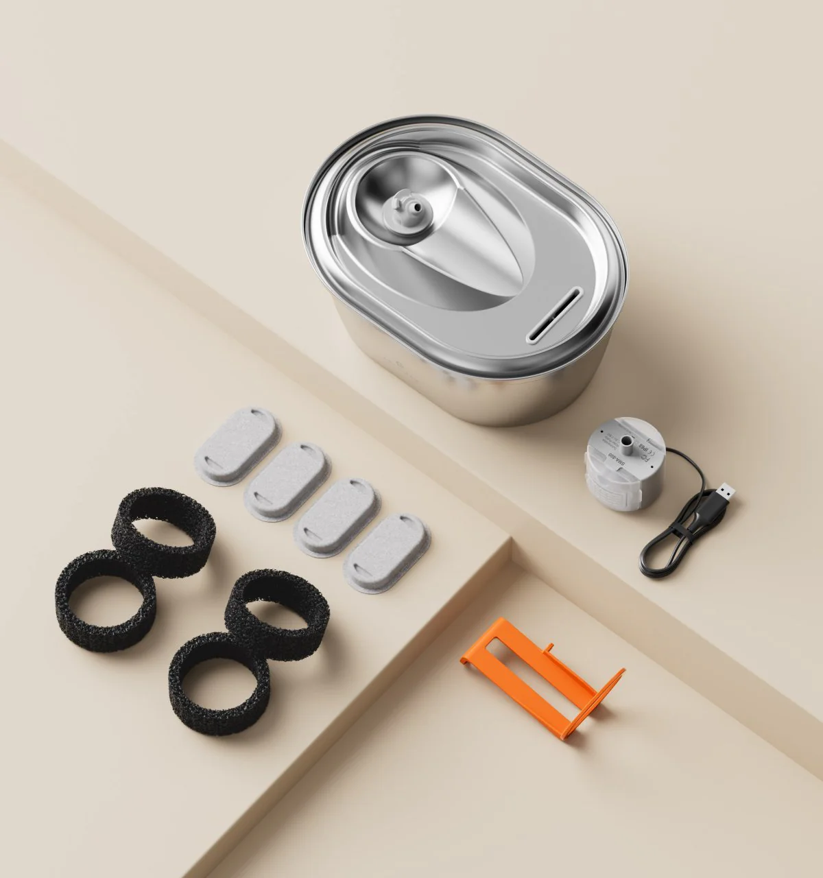 Stainless Steel Fountain Replacement Filter Subscription - Image 3